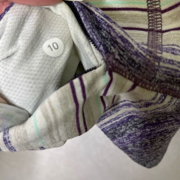 Lululemon Race Your Pace Long Sleeve Shirt Osaka Stripe 10 - Picture 3 of 7